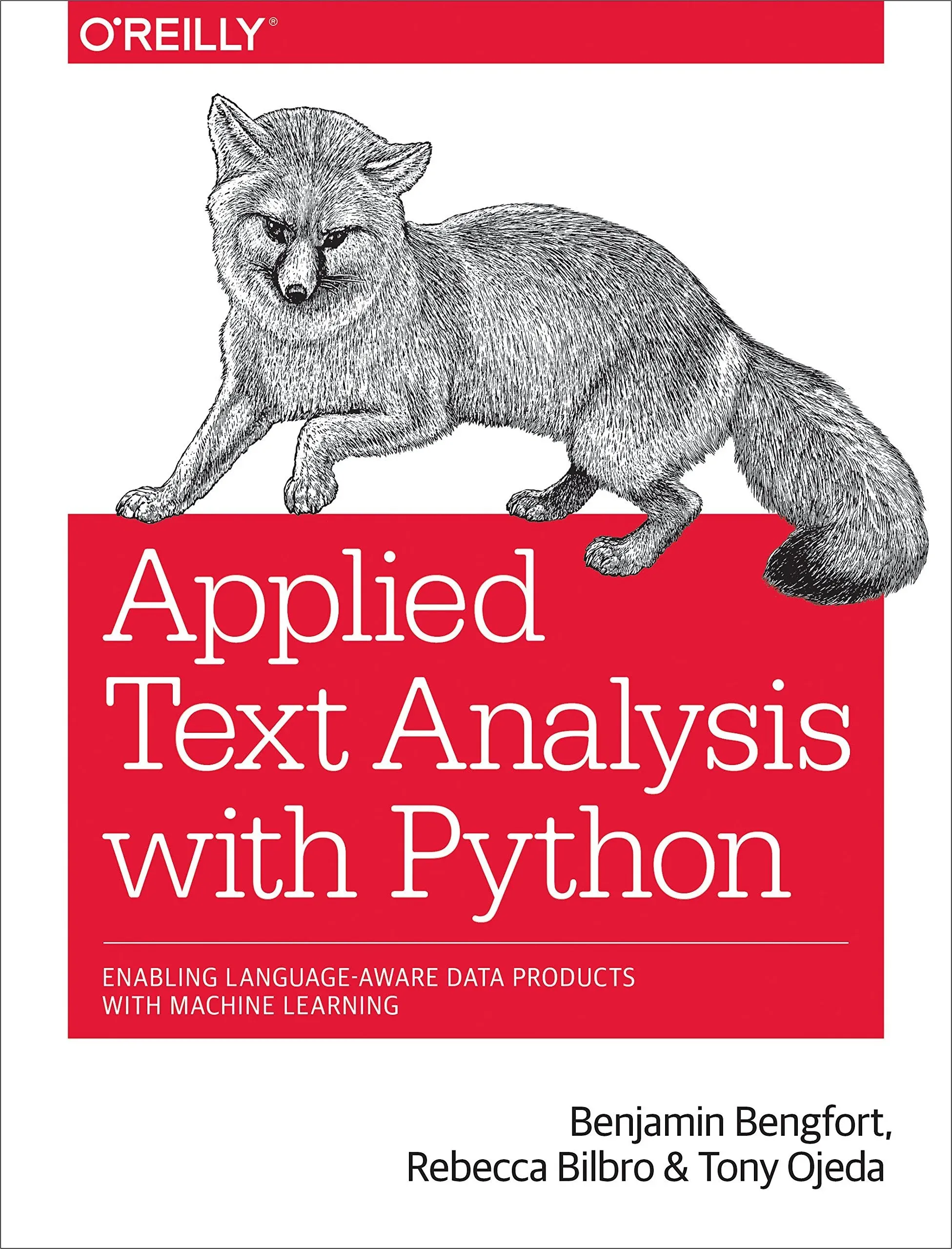 Applied Text Analysis with Python book cover